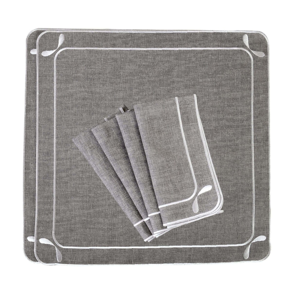 Haftowane serwetki Dragonfly - 6 sztuk