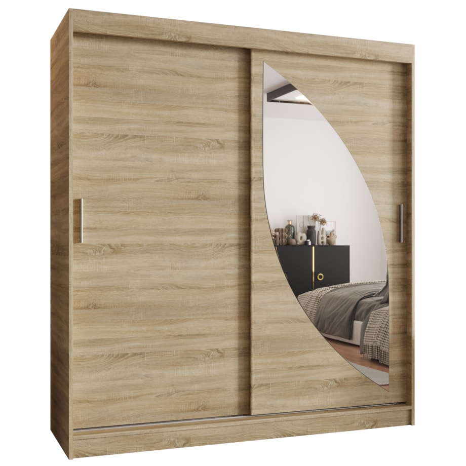 Szafa przesuwna MILO 180 sonoma