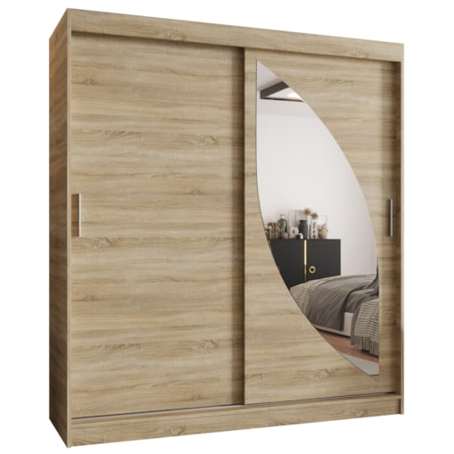 Szafa przesuwna MILO 180 sonoma