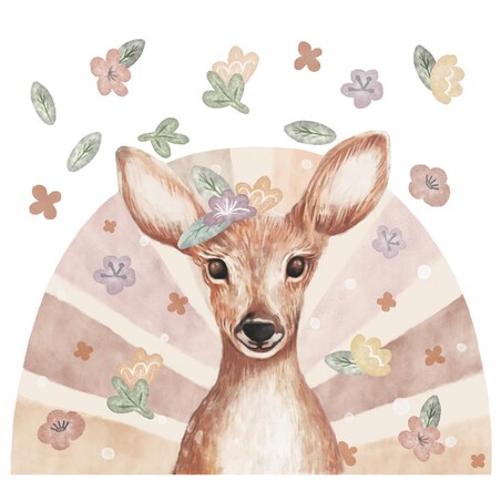 Naklejka na ścianę Sarna xxl