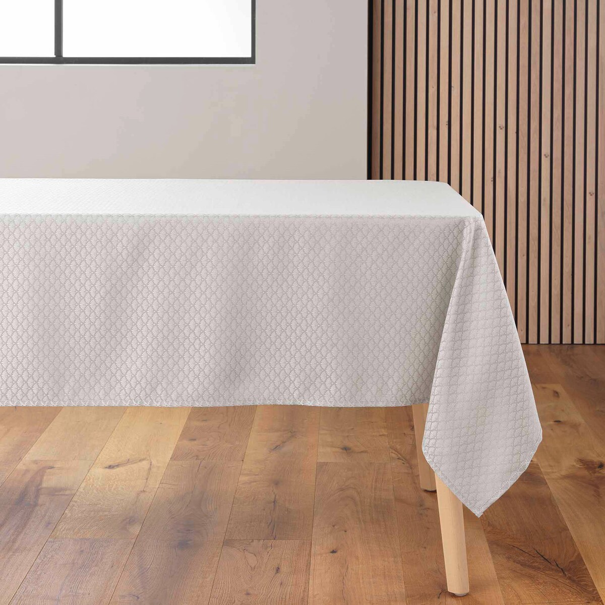 Obrus na stół z delikatnym wzorem, ARTEA, 140 x 240 cm