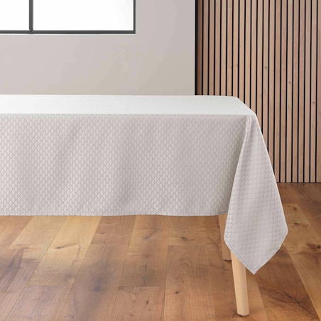 Obrus na stół z delikatnym wzorem, ARTEA, 140 x 240 cm