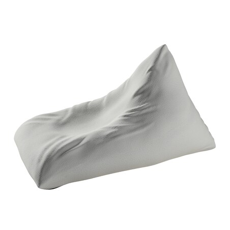 Pufo-leżanka, biały, 85 x 140 x 100 cm, Boucle