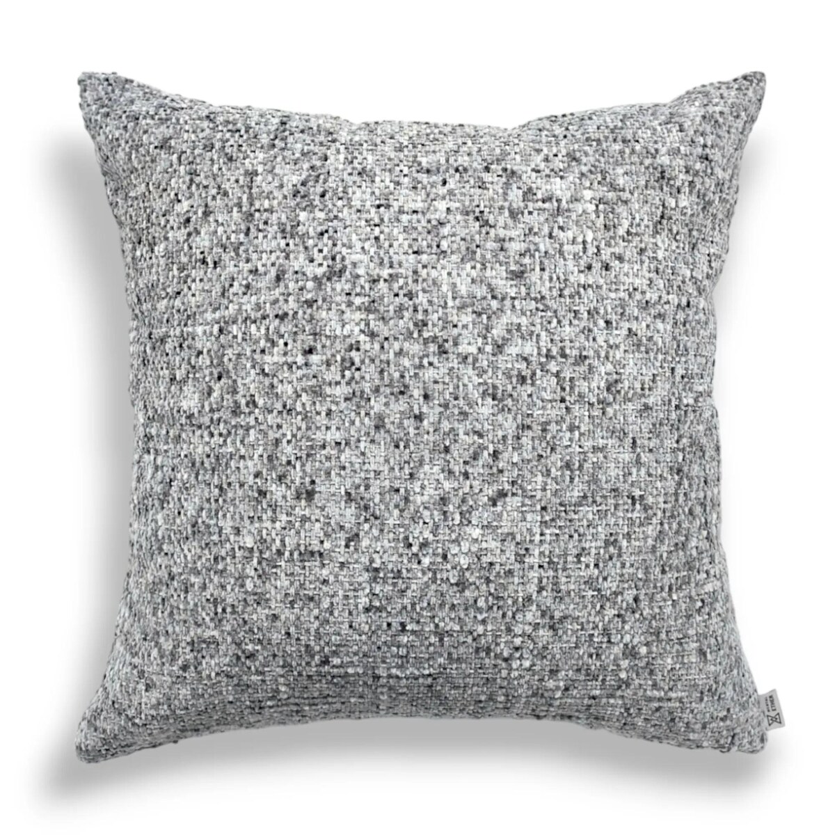 Szary zestaw poduszek w tropikalne liście - Echo Puszczy