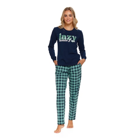 Piżama kolor granatowy PM.5260.NAVY_BLUE - S