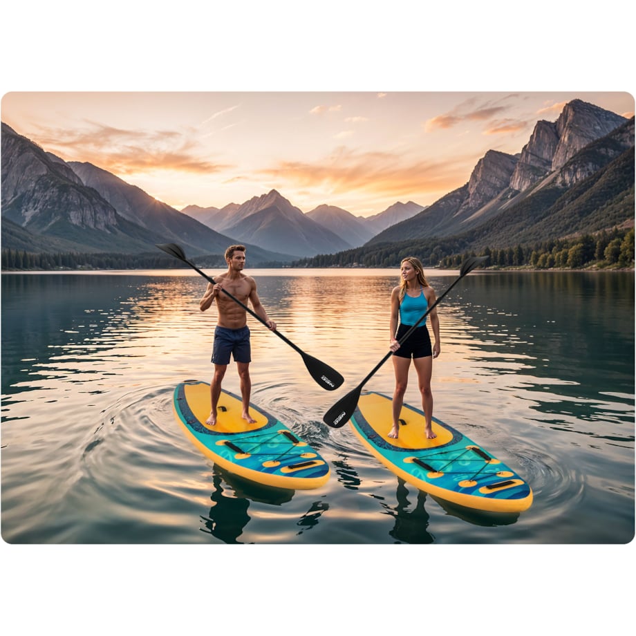 Deska SUP do pływania pompowana Paddle Aquasurf Neo-Sport 320cm ZESTAW