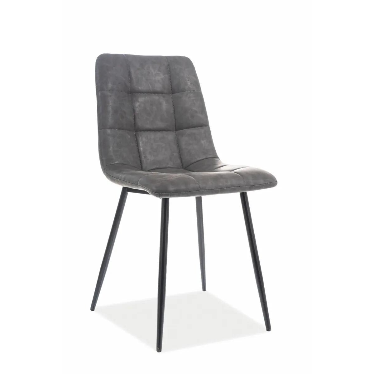 Krzesło LOOK szare/czarne