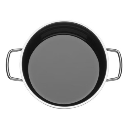 Niski garnek z pokrywką kolor mosiądzu Fusiontec Mineral, 20 cm, WMF