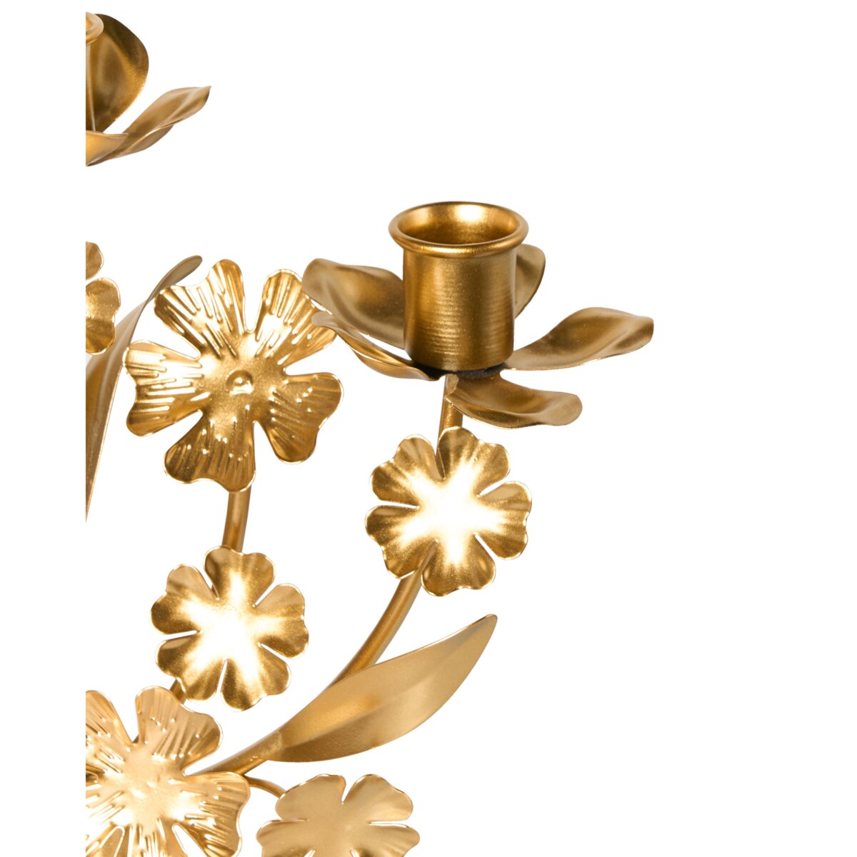 Świecznik RAMADA Metal 25 cm Złoty