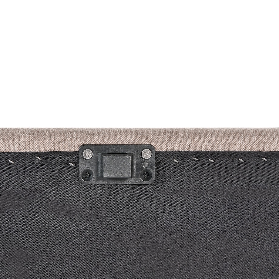 Sofa ogrodowa dla 3 osób LORETELLO Lewostronny Beżowy