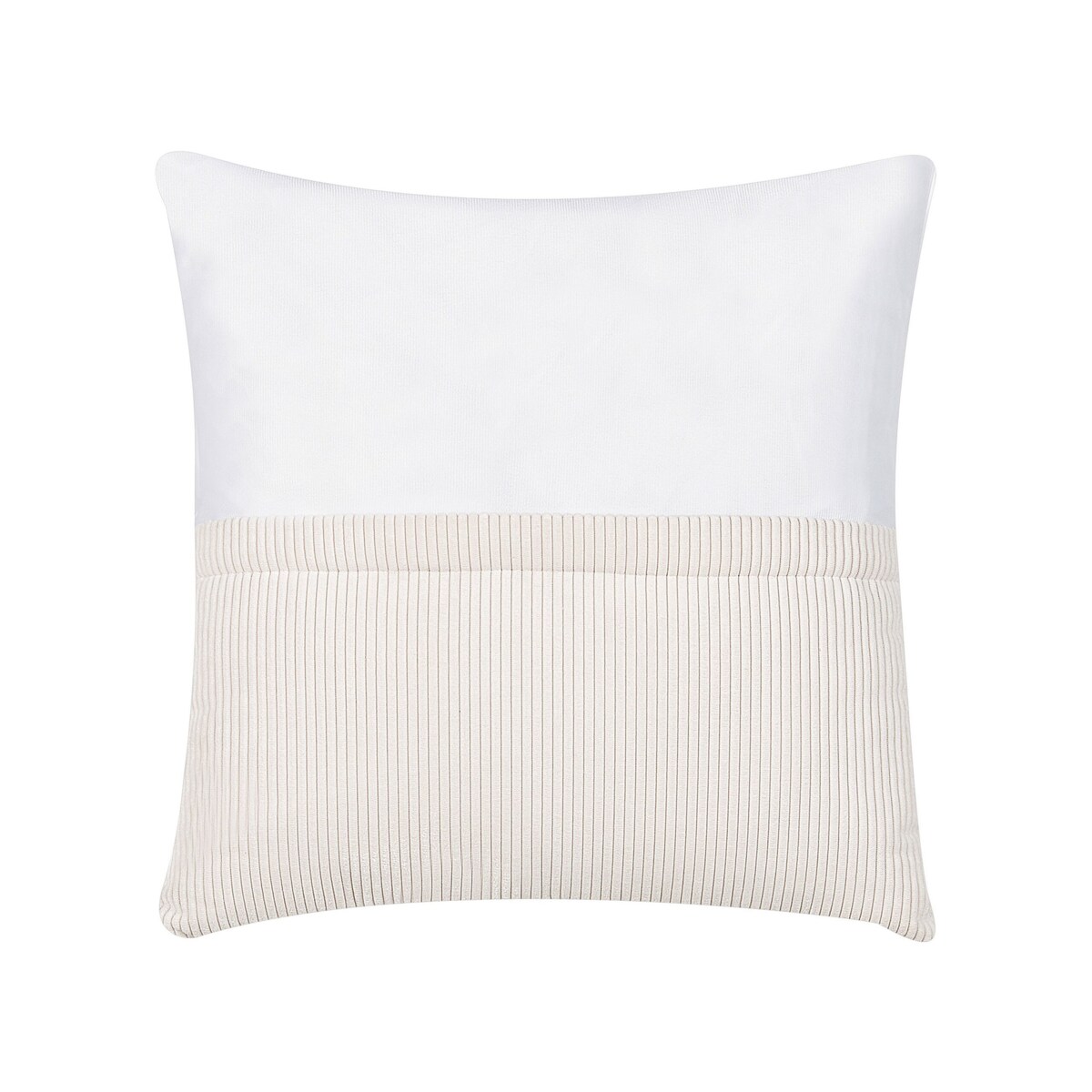 Narożnik prawostronny sztruksowy złamana biel LUNGO