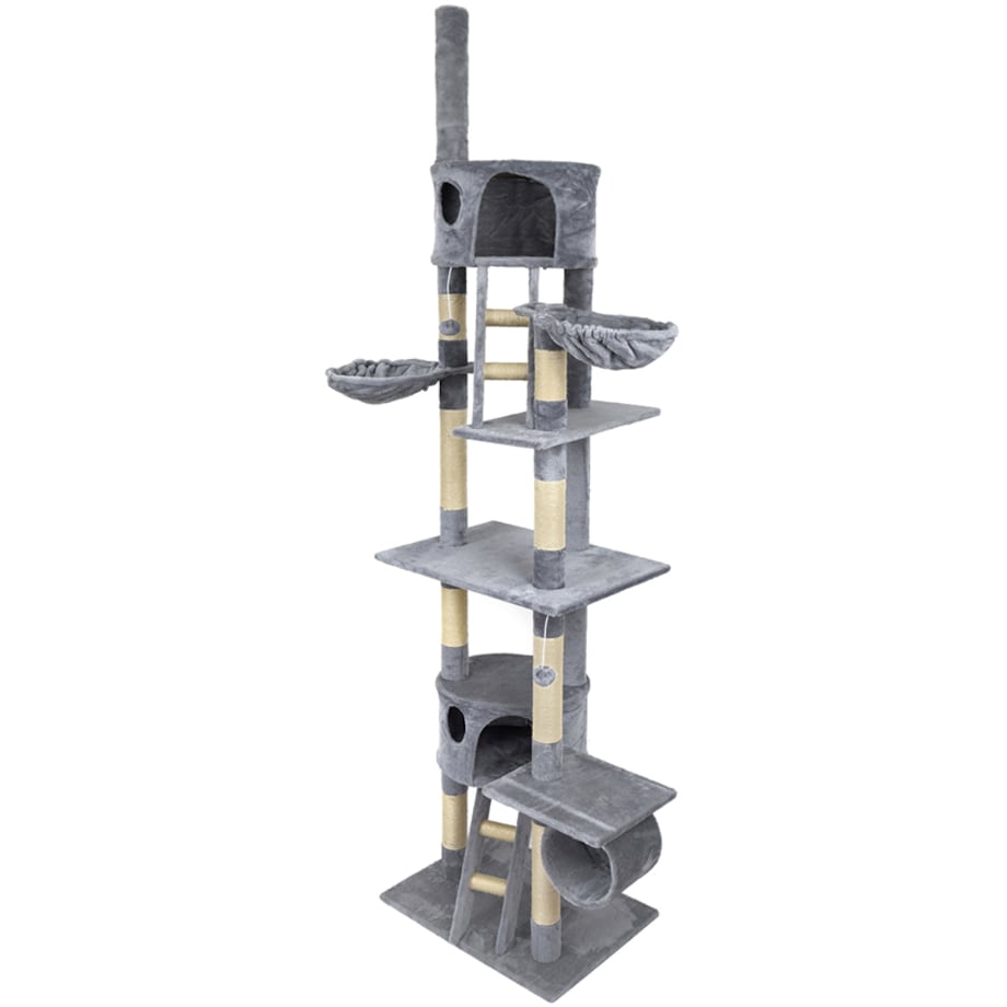 Wysoki Drapak dla kota legowisko wieża Funfit Home&Office 275cm