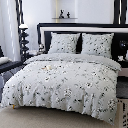 Pościel Bawełniana Premium 160X200 Kwiat