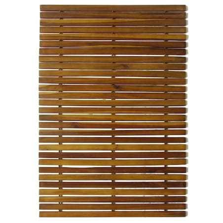 vidaXL Mata prysznicowa z drewna akacjowego, 2 sztuki, 80 x 50 cm