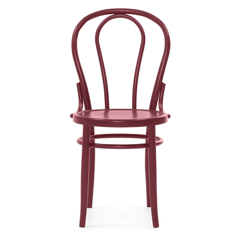 Krzesło bukowe bordowe Retro Paris