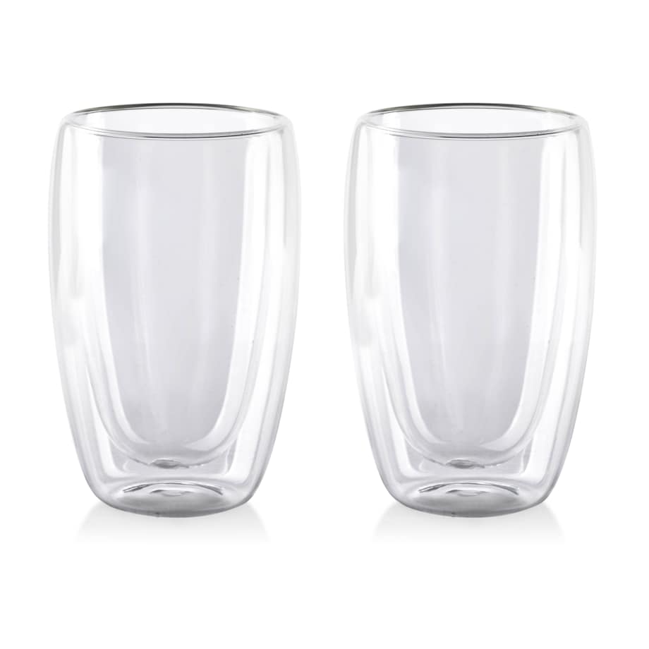 PETER Komplet 2 szklanek 450ml 8x8xh15cm podwójne ścianki