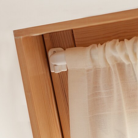 Zasłonka na okno dachowe 0x0 prześwitujący biały