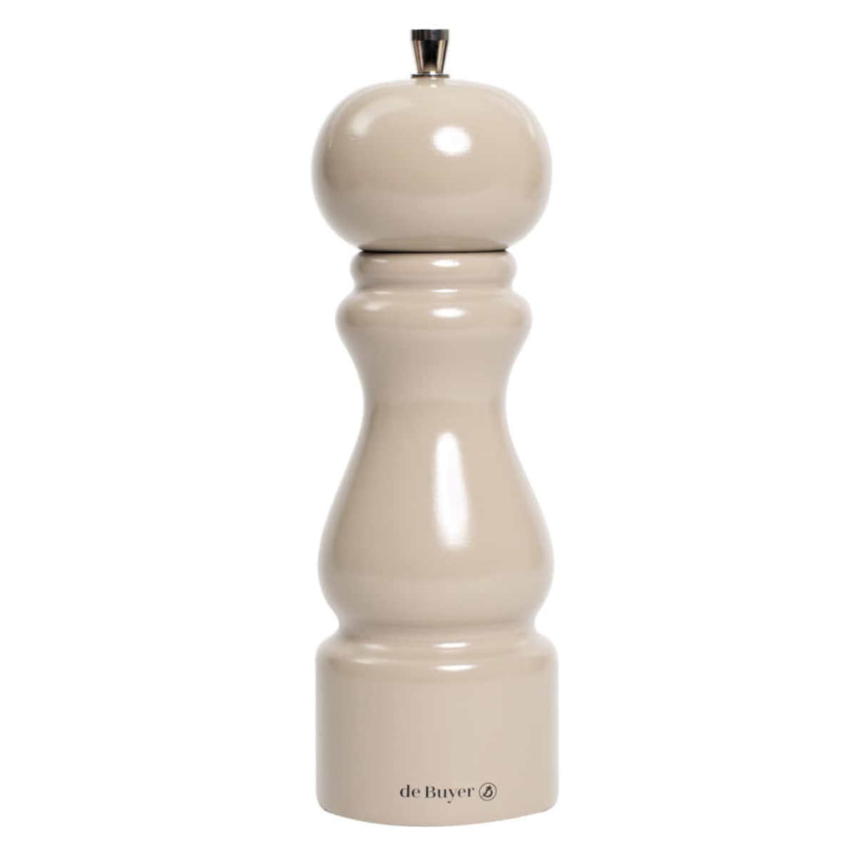 De Buyer RUMBA Młynek do pieprzu 20 cm taupe lakierowany