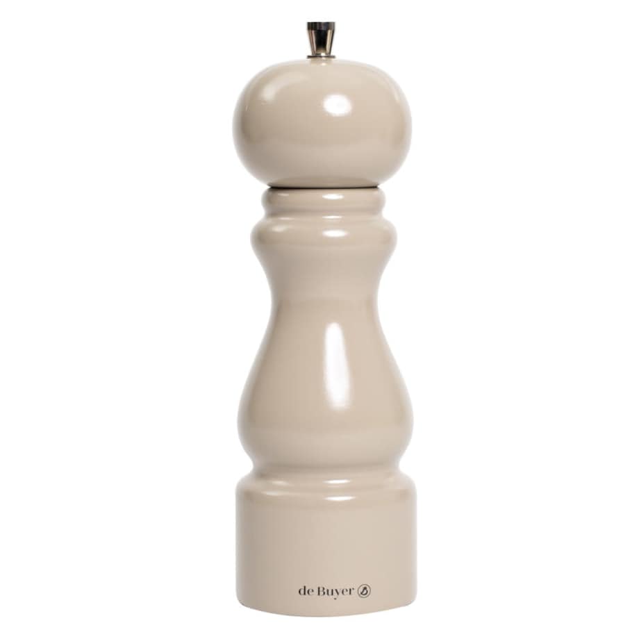 De Buyer RUMBA Młynek do pieprzu 20 cm taupe lakierowany