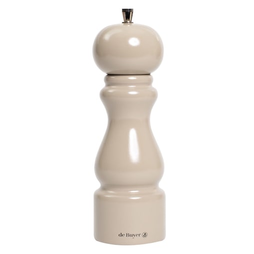 De Buyer RUMBA Młynek do pieprzu 20 cm taupe lakierowany