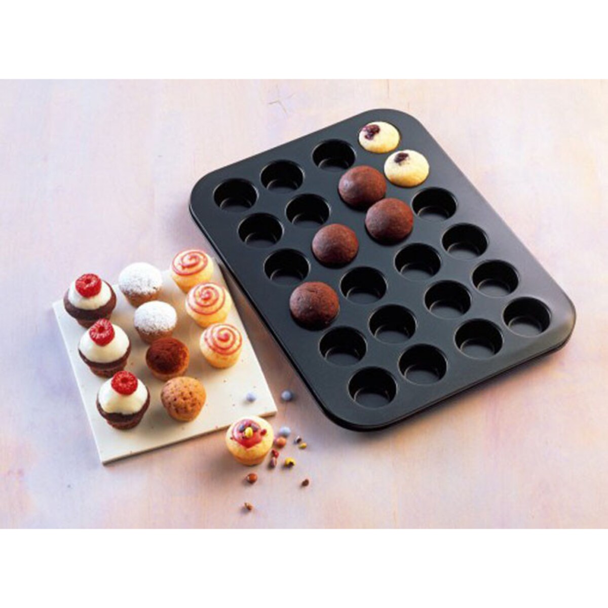 Forma do mini muffinów Creativ, 24 szt, Kaiser