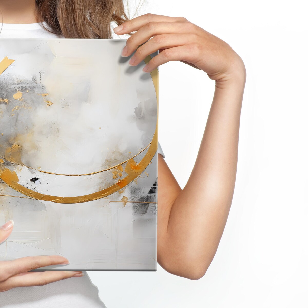 Obraz Na Płótnie Nowoczesna Abstrakcja 70x50cm