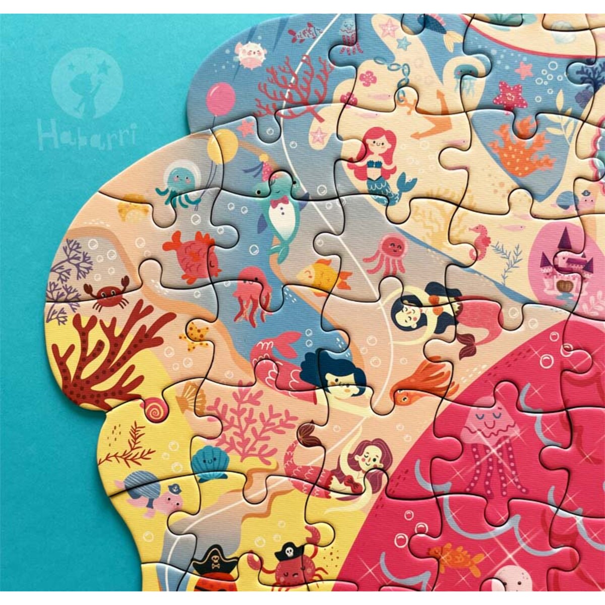 Puzzle edukacyjne - SYRENKA - 180 szt