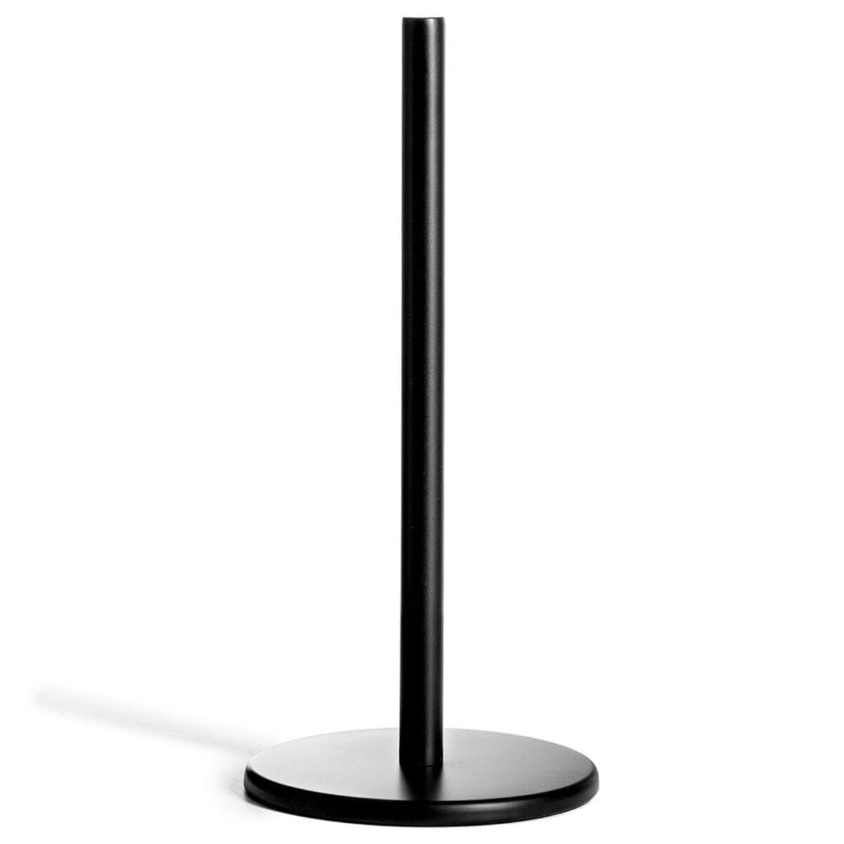 Stojak kuchenny metalowy czarny na ręczniki papierowe papier uchwyt na ręcznik papierowy