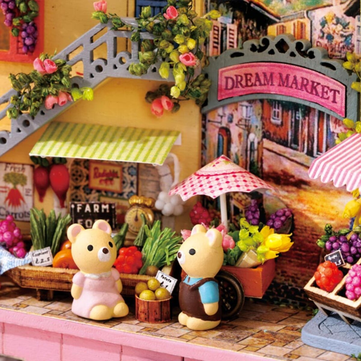 Miniaturowy domek - Wesoły targ