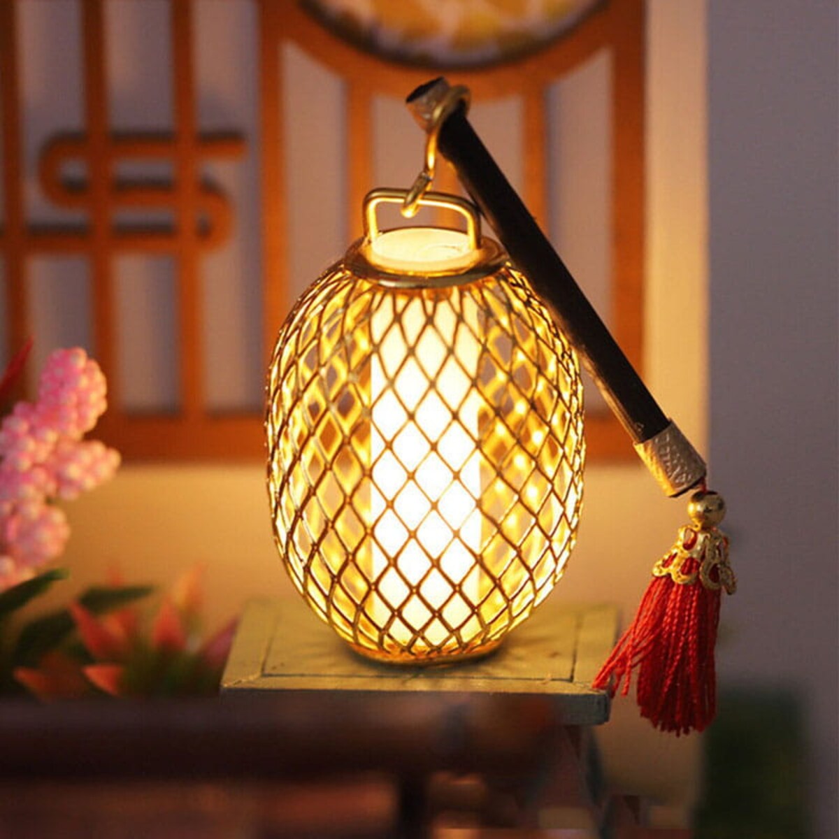 Miniaturowy domek - Muzyczny ogród