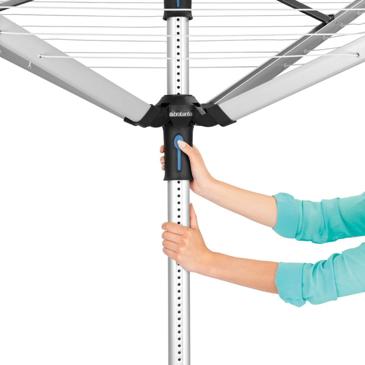 Suszarka ogrodowa Lift O Matic Advance 50m szara do betonu + pokrowiec 100222