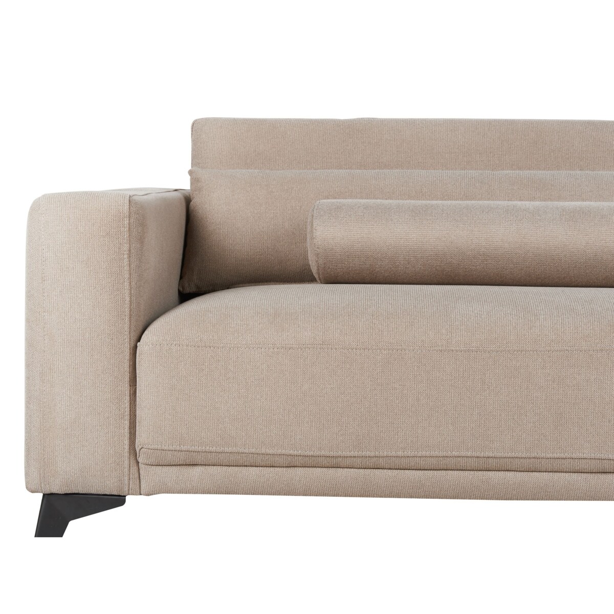 Sofa 3-osobowa beżowoszara ANGE