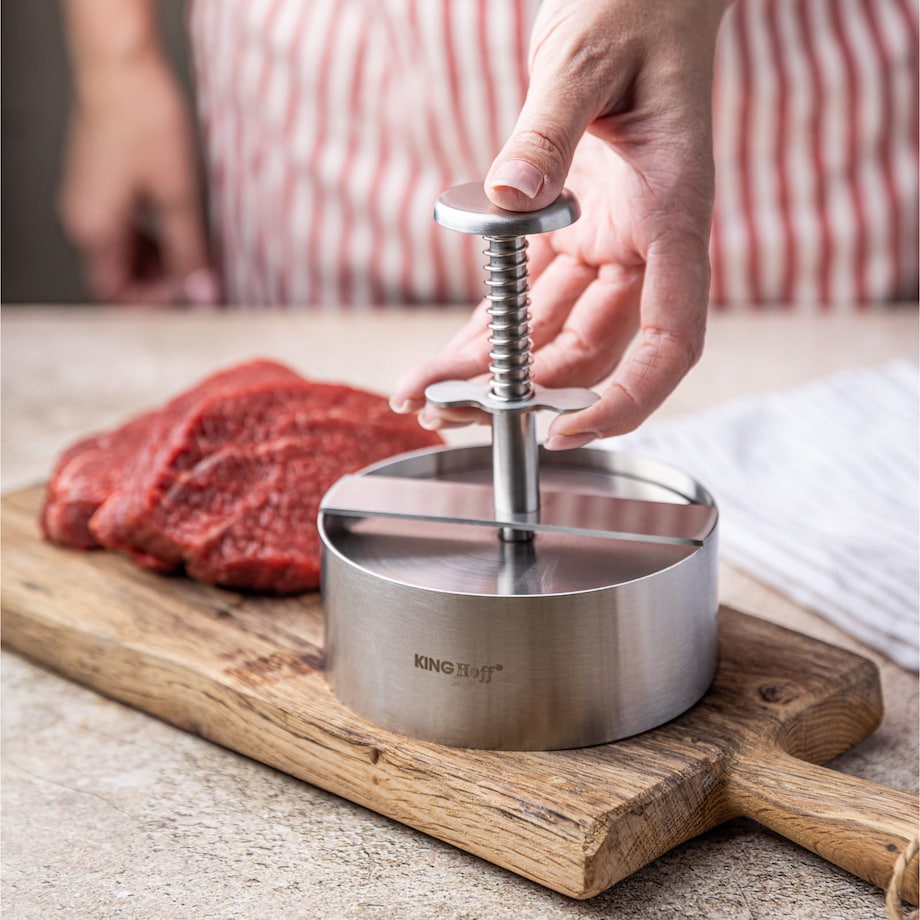 Regulowana forma prasa do mięsa burgerów KINGHOFF
