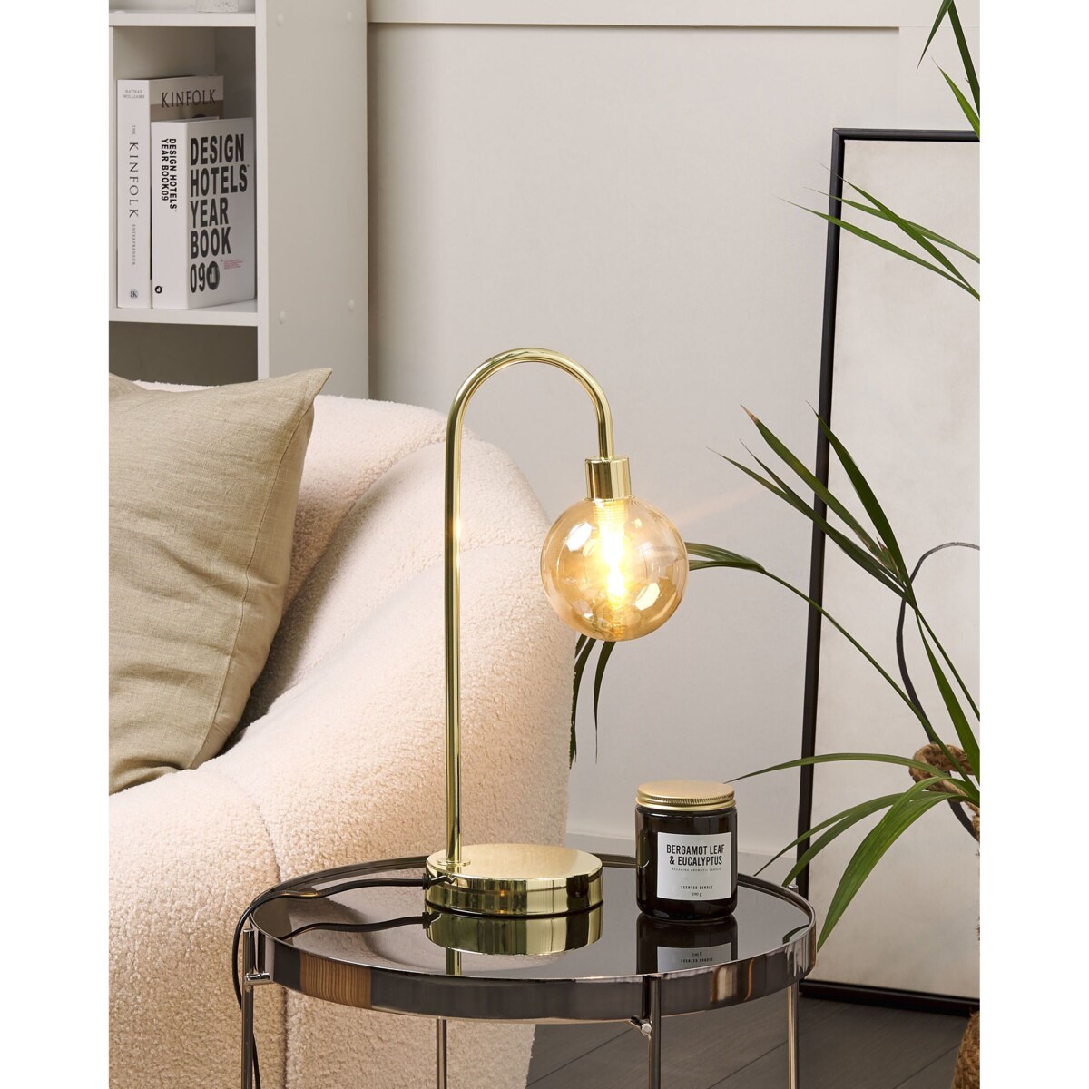 Lampa stołowa RAMIS Metal Złoty