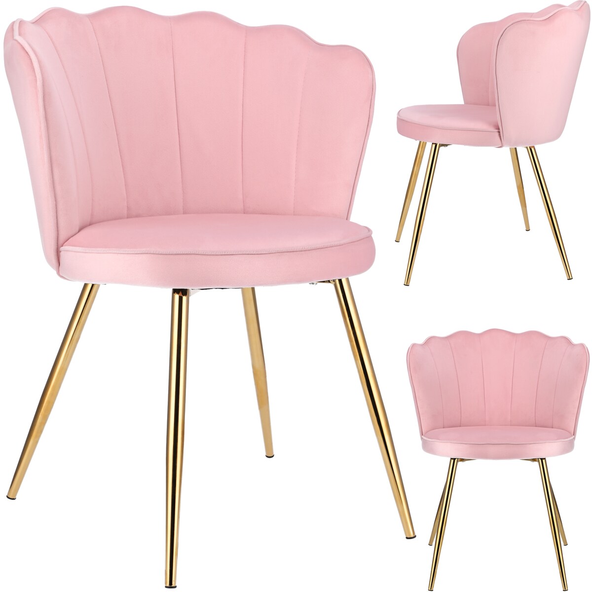 Krzesło różowe FIORE