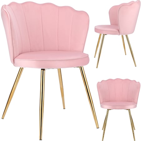 Krzesło różowe FIORE