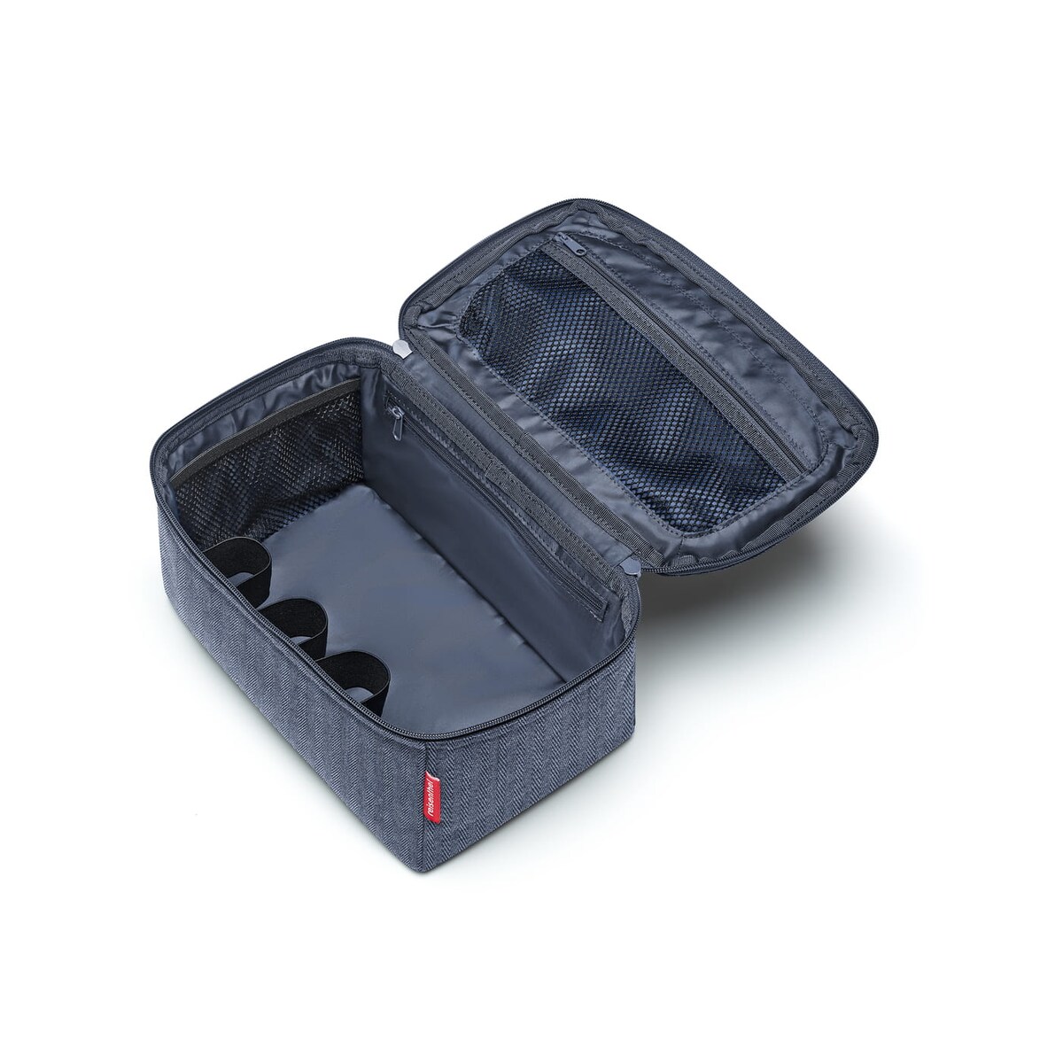 Kosmetyczka BEAUTYCASE, herringbone dark blue