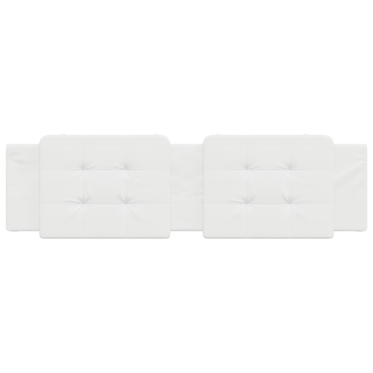 vidaXL Poduszka na wezgłowie, Zadar, biała, 180 cm, sztuczna skóra