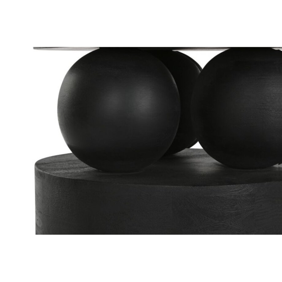 Okrągły stół z białym marmurowym blatem Ø120 cm KALINA