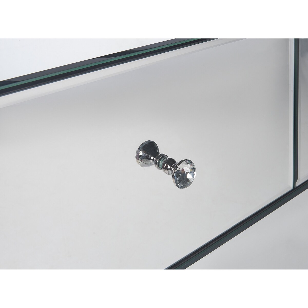 Komoda lustrzana srebrna NESLE