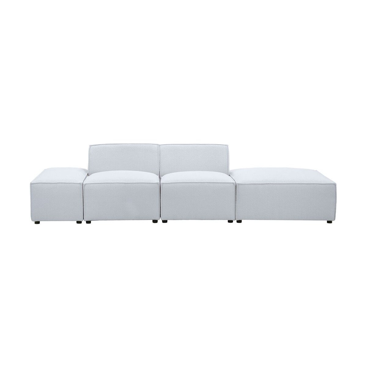 Sofa modułowa Mojo-Teddy dove