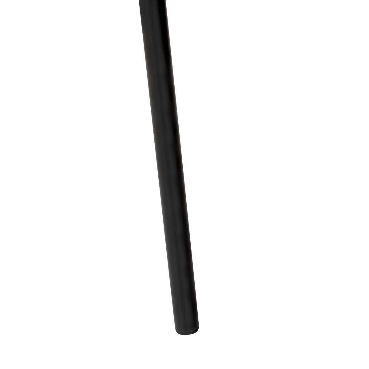 Zestaw 2 krzeseł do jadalni ADAVER Metal Czarny
