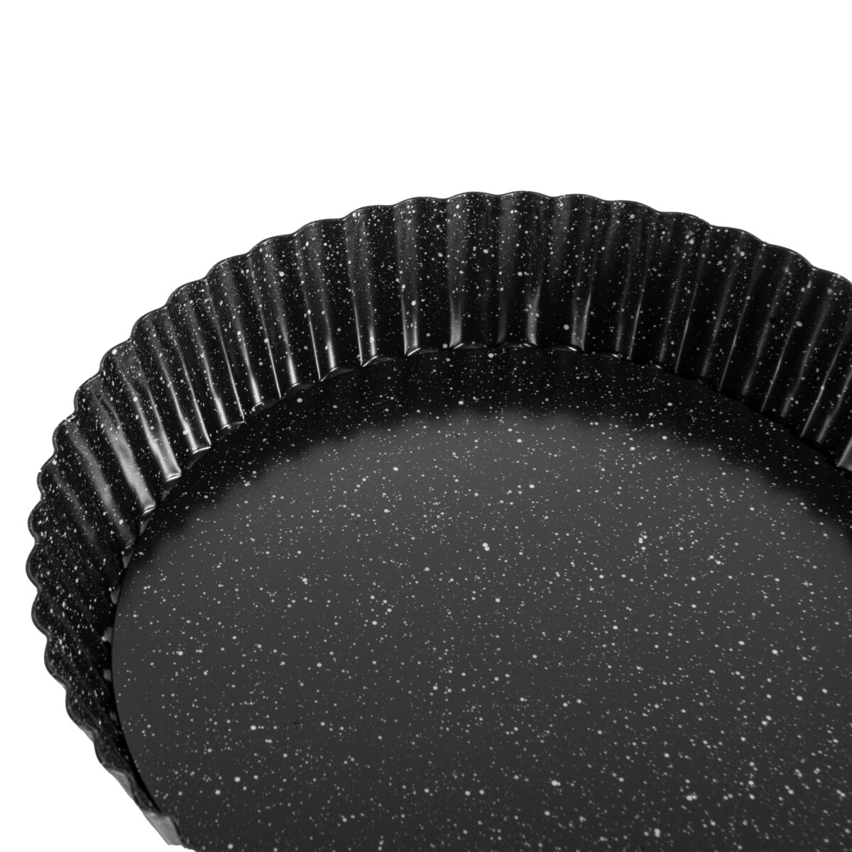 Forma do pieczenia z wyjmowanym dnem blacha okrągła czarna 28x5.5cm BRUNBESTE BB-7712