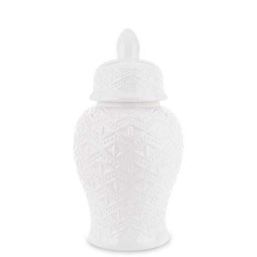 Amfora pojemnik ceramiczny White 47 cm