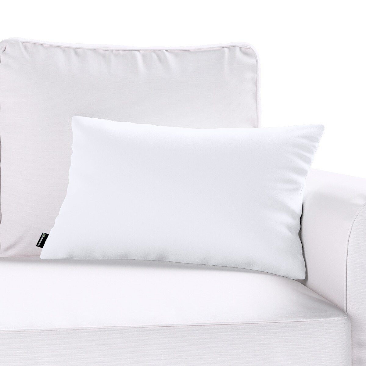 Poszewka Kinga na poduszkę prostokątną 60x40 śnieżnobiały