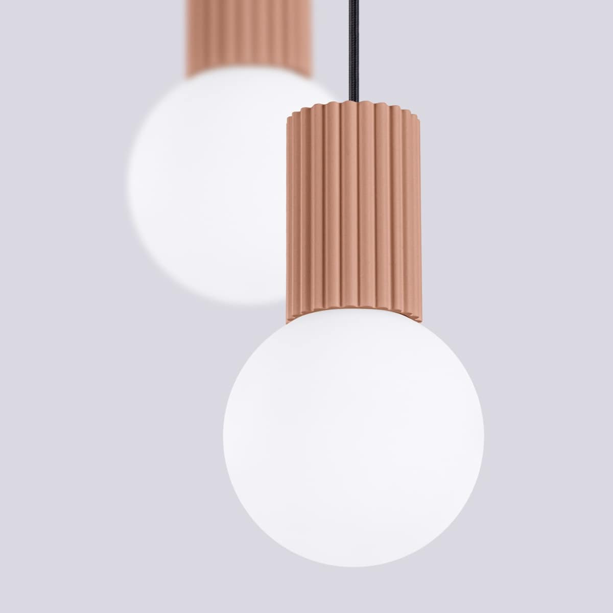 Lampa wisząca HALO 2P mocca