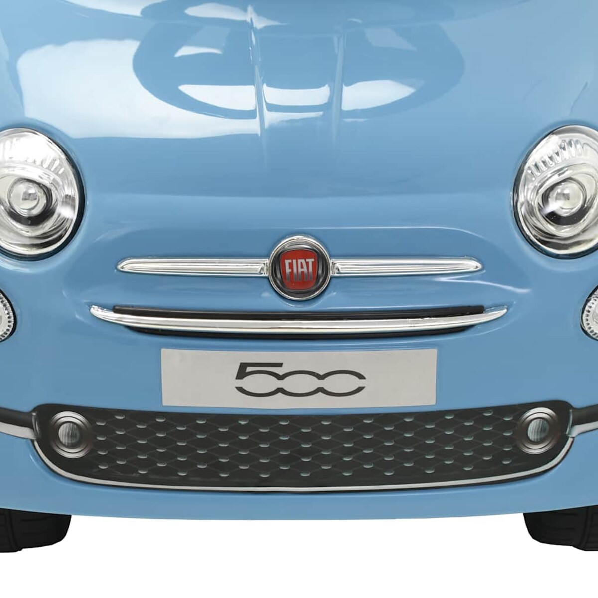 vidaXL Samochód jeździk Fiat 500, niebieski