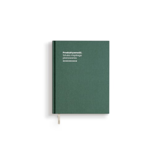 Planner produktywności – dzienny – BOTTLE GREEN