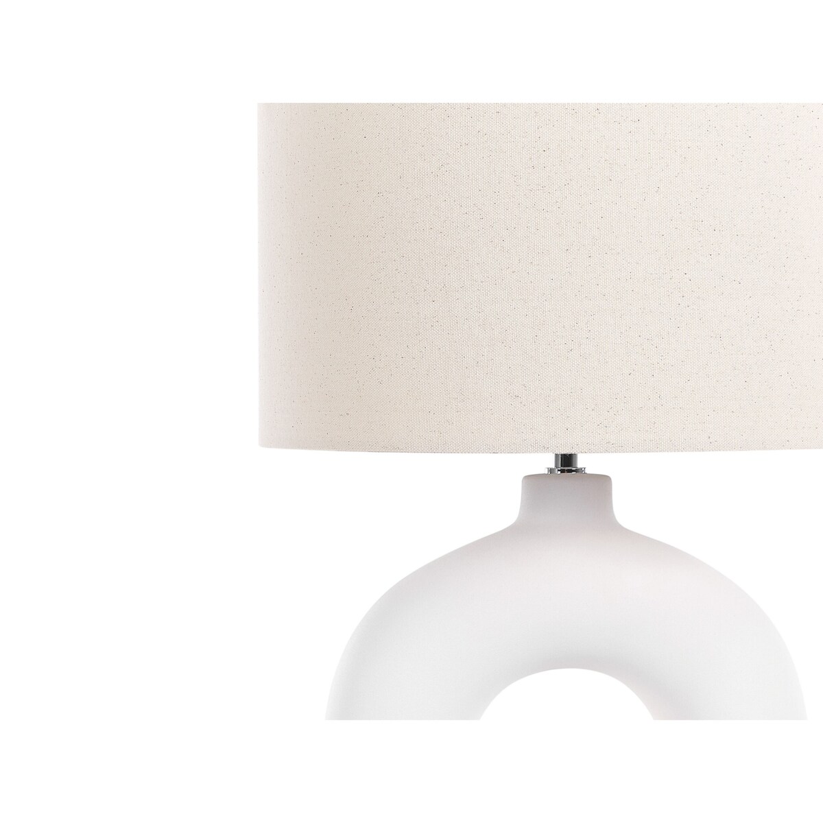 Lampa stołowa ceramiczna biała VENTA