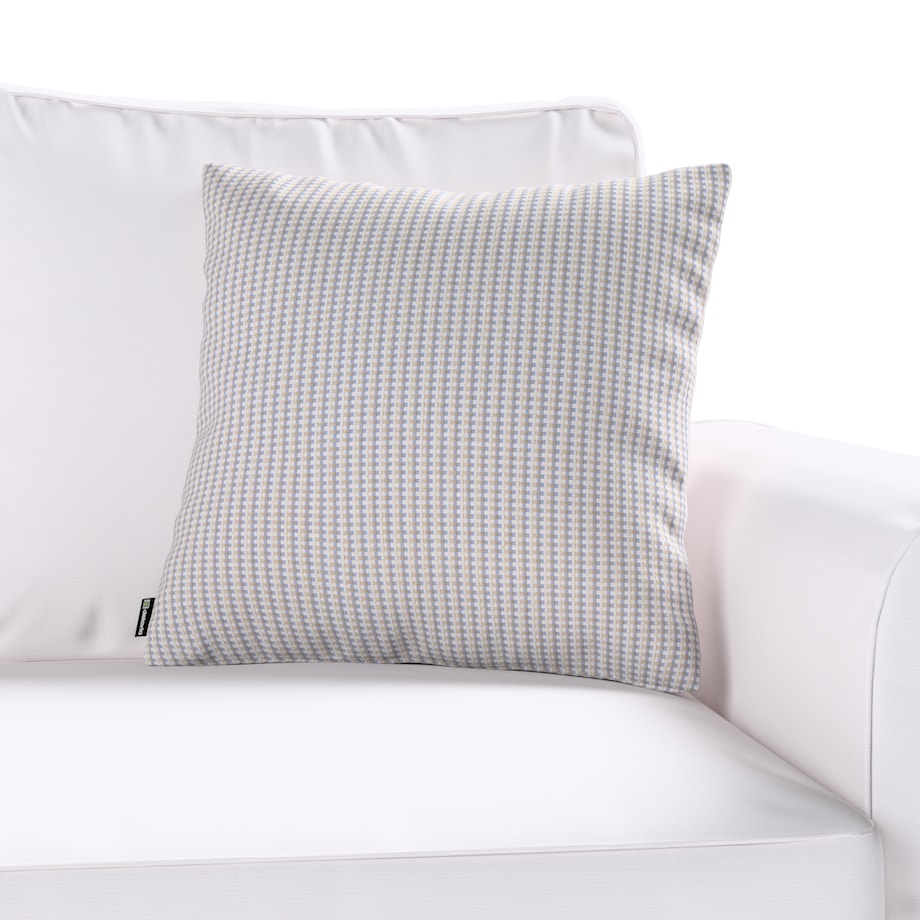 Poszewka Kinga na poduszkę 60x60 beżowo-niebieski